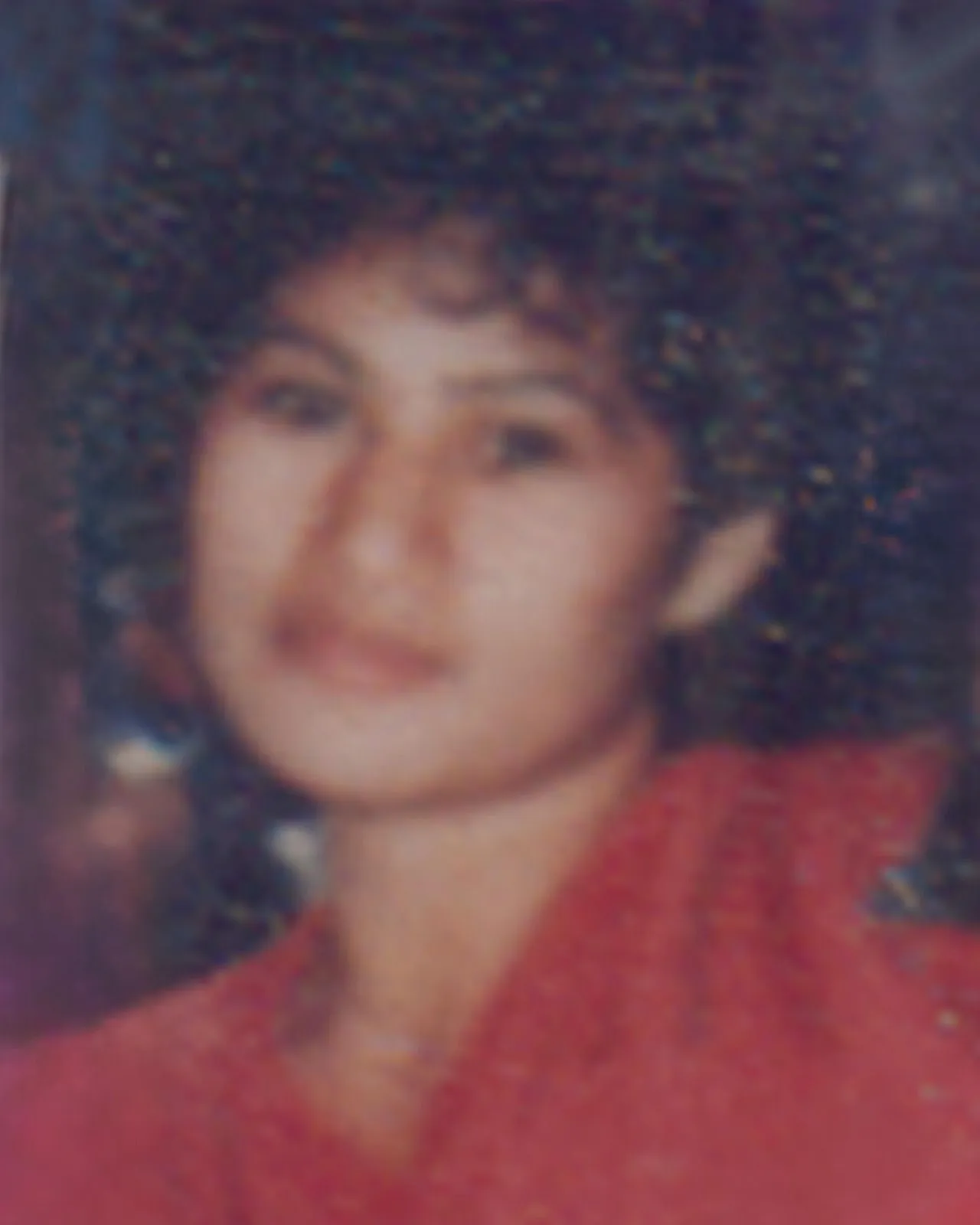 Old faded black and white photo before AI restoration