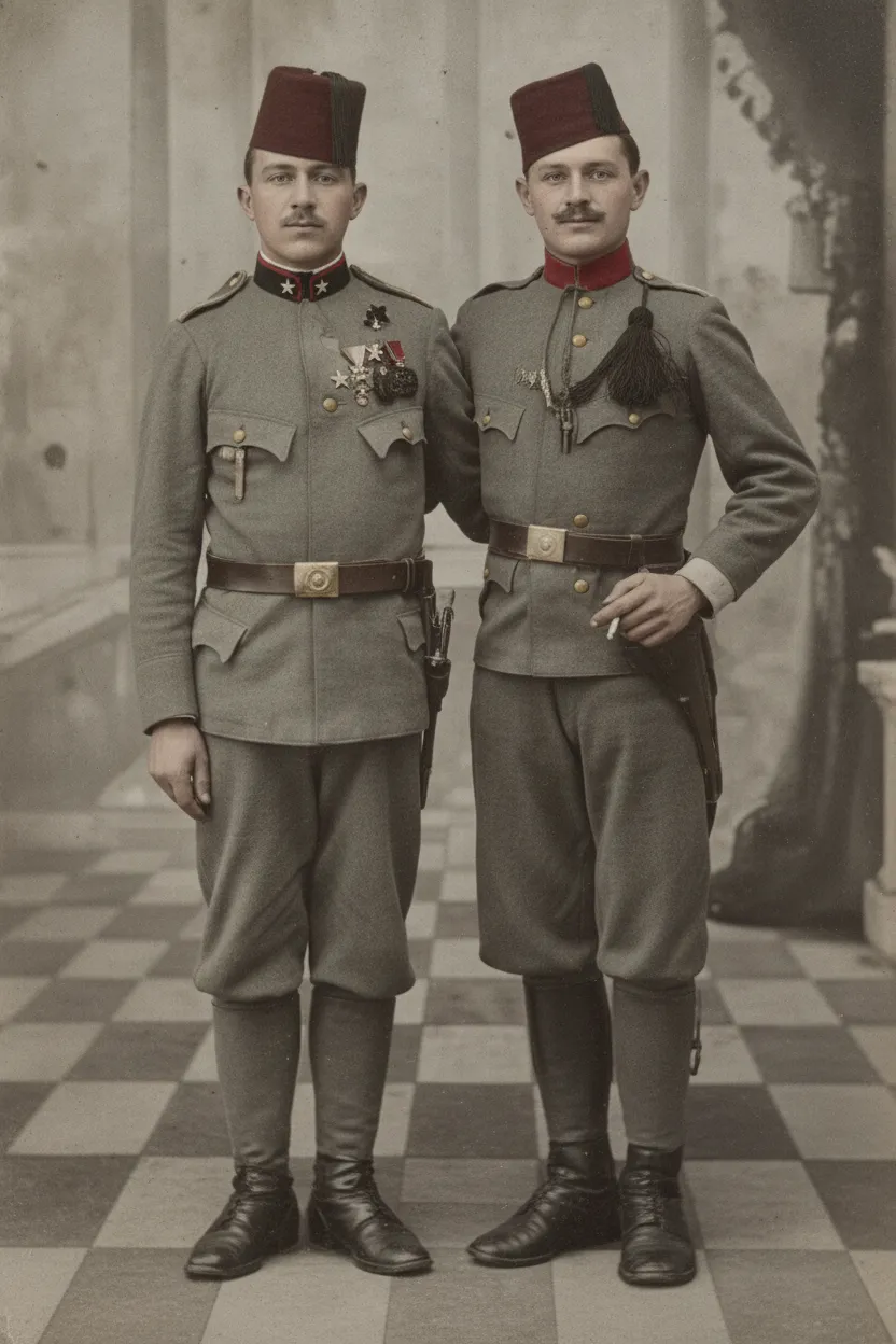 Photo before ai restoration
